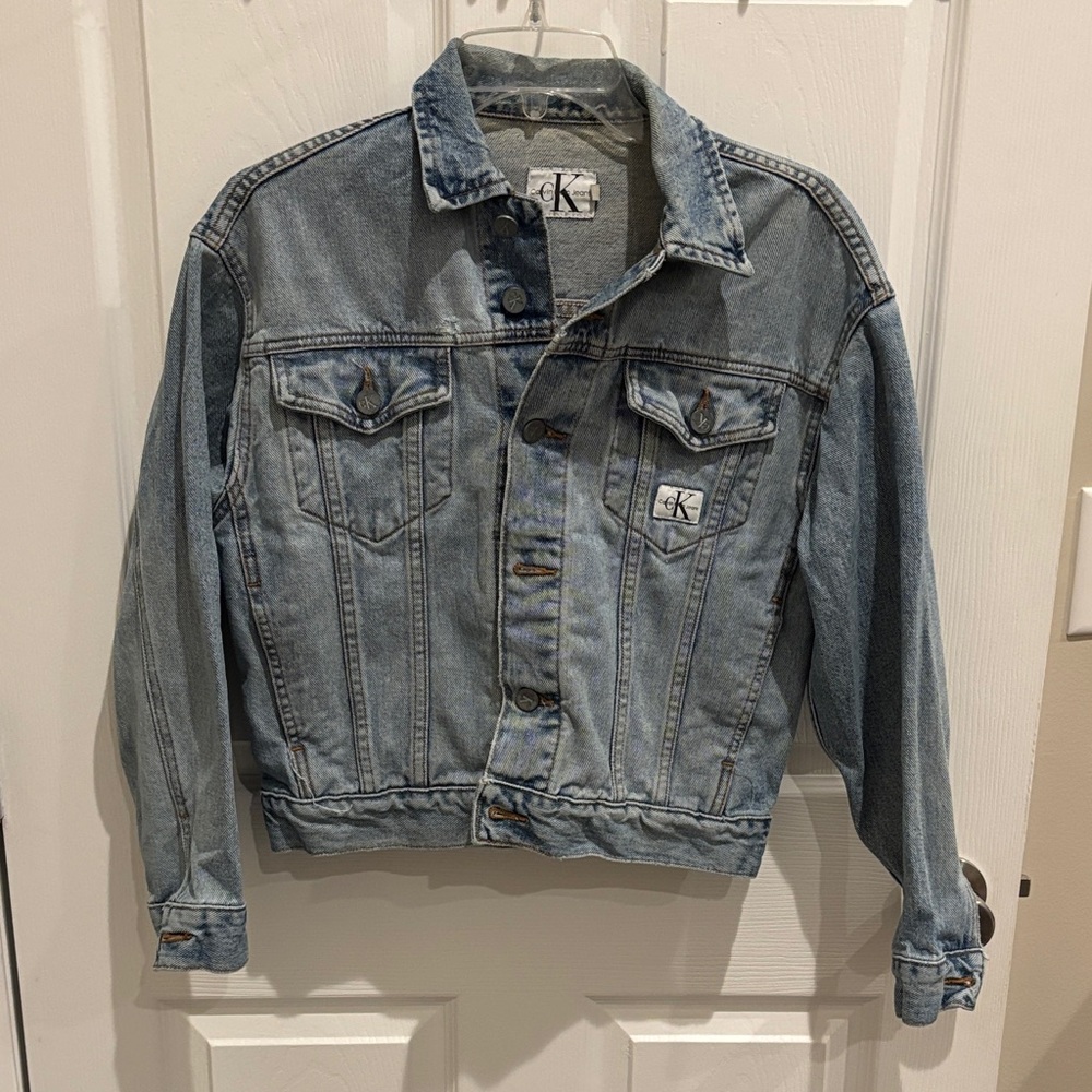 Calvin Klein Light Blue Denim Jacket